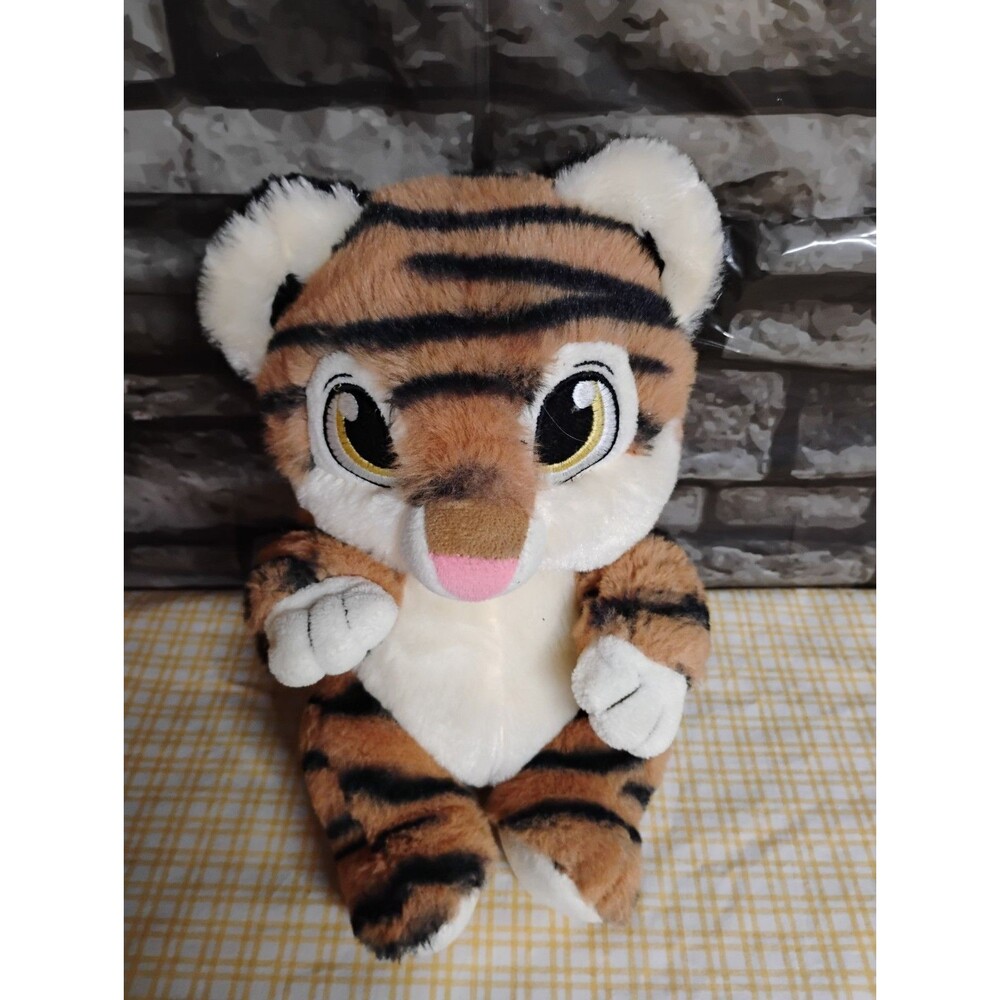 Fiesta  Swaddle Babies Animal Soft Toy Cuddle Tiger Vernon Plush Stuffed 9.5"